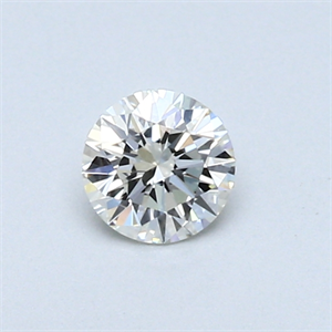 Picture of 0.33 Carats, Round Diamond with Excellent Cut, H Color, VS1 Clarity and Certified by EGL