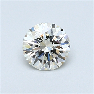 Picture of 0.44 Carats, Round Diamond with Excellent Cut, H Color, VVS1 Clarity and Certified by EGL