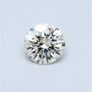 Picture of 0.30 Carats, Round Diamond with Excellent Cut, I Color, VVS1 Clarity and Certified by EGL