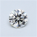 0.44 quilates, Redondo Diamante , Color I, claridad VS1 y certificado por GIA