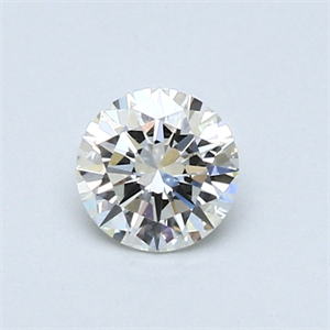 Picture of 0.40 Carats, Round Diamond with Excellent Cut, G Color, VVS1 Clarity and Certified by EGL