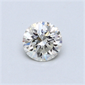 0.47 Carats, Round Diamond with Excellent Cut, G Color, VS1 Clarity and Certified by EGL