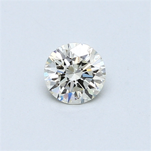 Picture of 0.30 Carats, Round Diamond with Excellent Cut, I Color, VVS1 Clarity and Certified by EGL