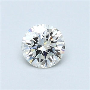 Picture of 0.40 Carats, Round Diamond with Excellent Cut, G Color, VVS1 Clarity and Certified by EGL