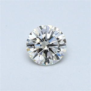 Picture of 0.30 Carats, Round Diamond with Excellent Cut, I Color, VVS2 Clarity and Certified by EGL