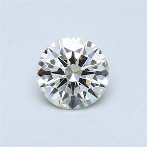 Picture of 0.38 Carats, Round Diamond with Excellent Cut, H Color, VS1 Clarity and Certified by EGL