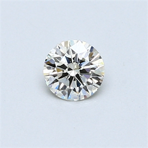 Picture of 0.30 Carats, Round Diamond with Excellent Cut, I Color, VS2 Clarity and Certified by EGL