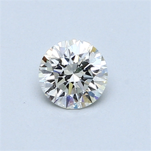 Picture of 0.43 Carats, Round Diamond with Very Good Cut, I Color, SI1 Clarity and Certified by GIA