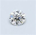 0.42 Carats, Round Diamond with Very Good Cut, I Color, VS1 Clarity and Certified by GIA