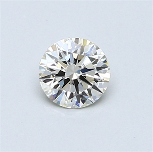 Picture of 0.43 Carats, Round Diamond with Excellent Cut, H Color, VVS1 Clarity and Certified by EGL