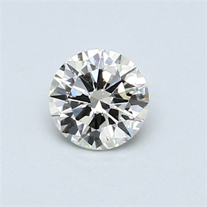 Picture of 0.48 Carats, Round Diamond with Excellent Cut, H Color, VS1 Clarity and Certified by EGL