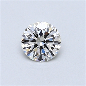 Picture of 0.42 Carats, Round Diamond with Excellent Cut, G Color, VVS1 Clarity and Certified by EGL