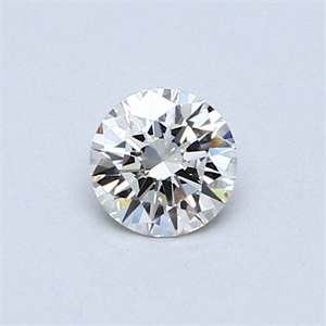 Picture of 0.41 Carats, Round Diamond with Excellent Cut, I Color, VVS1 Clarity and Certified by GIA