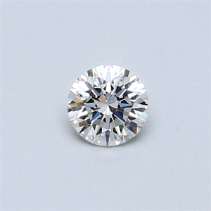 Picture of 0.41 Carats, Round Diamond with Very Good Cut, H Color, VVS1 Clarity and Certified by GIA