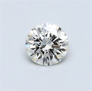 Picture of 0.45 Carats, Round Diamond with Excellent Cut, H Color, VVS1 Clarity and Certified by EGL