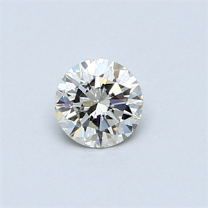 Picture of 0.33 Carats, Round Diamond with Excellent Cut, I Color, VVS1 Clarity and Certified by EGL