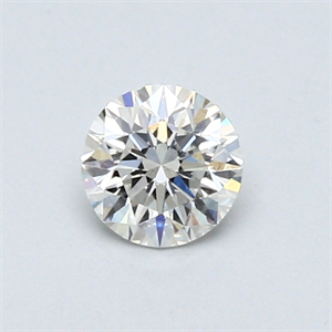 Picture of 0.41 Carats, Round Diamond with Very Good Cut, G Color, VS2 Clarity and Certified by GIA