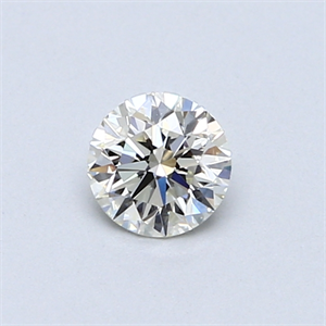 Picture of 0.40 Carats, Round Diamond with Excellent Cut, G Color, VS1 Clarity and Certified by EGL