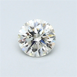 Picture of 0.42 Carats, Round Diamond with Very Good Cut, H Color, VVS1 Clarity and Certified by GIA