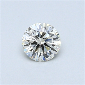 Picture of 0.33 Carats, Round Diamond with Excellent Cut, I Color, SI1 Clarity and Certified by EGL