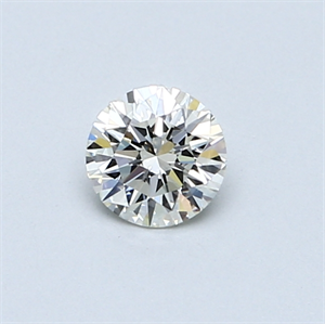 Picture of 0.36 Carats, Round Diamond with Excellent Cut, H Color, VVS2 Clarity and Certified by EGL