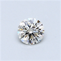 0.41 Carats, Round Diamond with Very Good Cut, J Color, VS1 Clarity and Certified by GIA