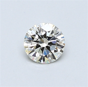 Picture of 0.43 Carats, Round Diamond with Excellent Cut, H Color, VVS1 Clarity and Certified by EGL