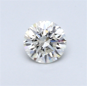 Picture of 0.44 Carats, Round Diamond with Very Good Cut, F Color, SI1 Clarity and Certified by GIA