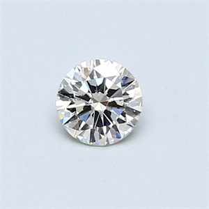 Picture of 0.30 Carats, Round Diamond with Excellent Cut, I Color, VS2 Clarity and Certified by EGL