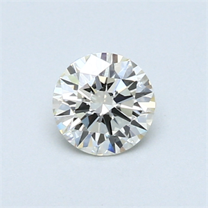 Picture of 0.40 Carats, Round Diamond with Excellent Cut, H Color, VVS1 Clarity and Certified by EGL