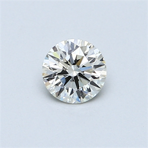 Picture of 0.36 Carats, Round Diamond with Excellent Cut, H Color, VVS2 Clarity and Certified by EGL