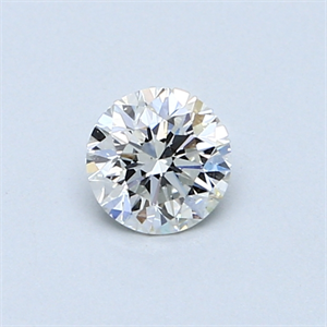 Picture of 0.41 Carats, Round Diamond with Very Good Cut, G Color, SI2 Clarity and Certified by GIA