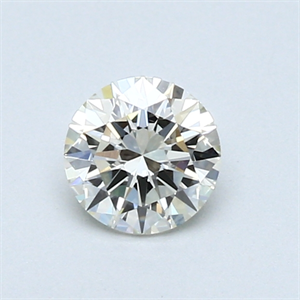 Picture of 0.48 Carats, Round Diamond with Excellent Cut, H Color, VS1 Clarity and Certified by EGL