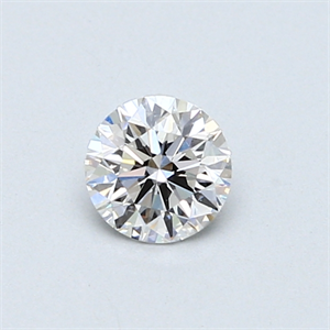 Picture of 0.41 Carats, Round Diamond with Very Good Cut, E Color, VS2 Clarity and Certified by GIA
