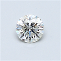 0.47 Carats, Round Diamond with Very Good Cut, J Color, VS2 Clarity and Certified by GIA