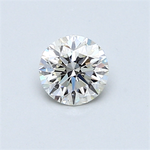 Picture of 0.47 Carats, Round Diamond with Very Good Cut, J Color, VS2 Clarity and Certified by GIA
