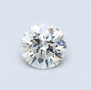 Picture of 0.47 Carats, Round Diamond with Very Good Cut, J Color, VS1 Clarity and Certified by GIA