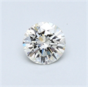 0.40 Carats, Round Diamond with Excellent Cut, G Color, VS1 Clarity and Certified by EGL