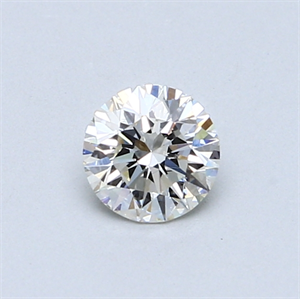 Picture of 0.46 Carats, Round Diamond with Very Good Cut, J Color, VS1 Clarity and Certified by GIA