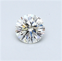 0.40 Carats, Round Diamond with Excellent Cut, G Color, VS1 Clarity and Certified by EGL