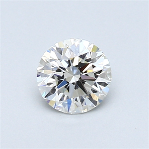 Picture of 0.46 Carats, Round Diamond with Very Good Cut, J Color, SI1 Clarity and Certified by GIA