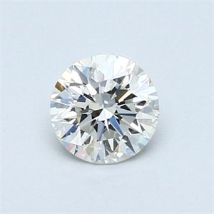 Picture of 0.47 Carats, Round Diamond with Excellent Cut, G Color, VVS2 Clarity and Certified by EGL