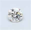 0.40 Carats, Round Diamond with Excellent Cut, G Color, VS1 Clarity and Certified by EGL