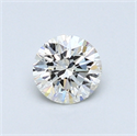 0.46 Carats, Round Diamond with Excellent Cut, G Color, VS1 Clarity and Certified by EGL