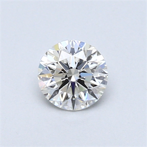 Picture of 0.40 Carats, Round Diamond with Very Good Cut, I Color, SI1 Clarity and Certified by GIA