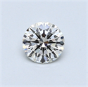 0.46 Carats, Round Diamond with Excellent Cut, G Color, VS1 Clarity and Certified by EGL