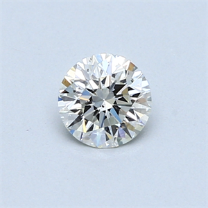 Picture of 0.40 Carats, Round Diamond with Very Good Cut, I Color, SI1 Clarity and Certified by GIA