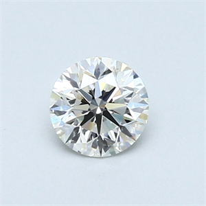 Picture of 0.40 Carats, Round Diamond with Excellent Cut, G Color, VS1 Clarity and Certified by EGL