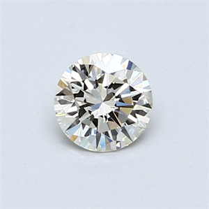 Picture of 0.45 Carats, Round Diamond with Excellent Cut, H Color, VS1 Clarity and Certified by EGL