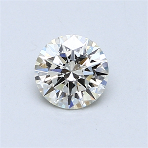 Picture of 0.55 Carats, Round Diamond with Excellent Cut, H Color, VVS1 Clarity and Certified by EGL